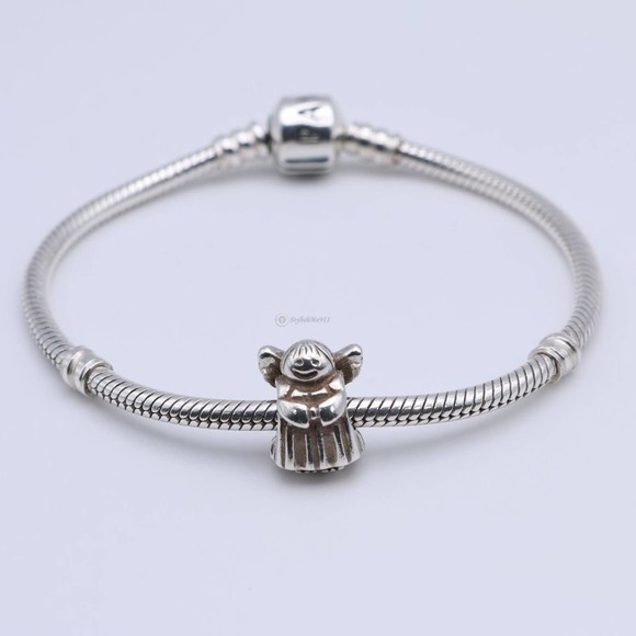 PANDORA Sterling Silver Angel Of Hope Charm - Picture 9 of 13